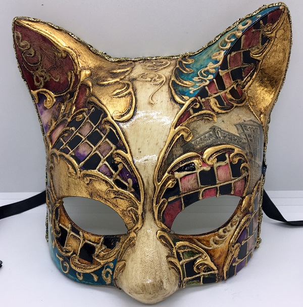 Cat mask, hand made in Venice #3 Can $ 45
